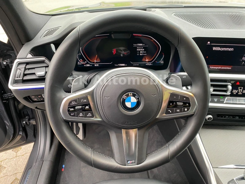 BMW 330 d x-Drive * M-Sport * Laser * HeadUp * 360 Камера, снимка 10 - Автомобили и джипове - 49261363