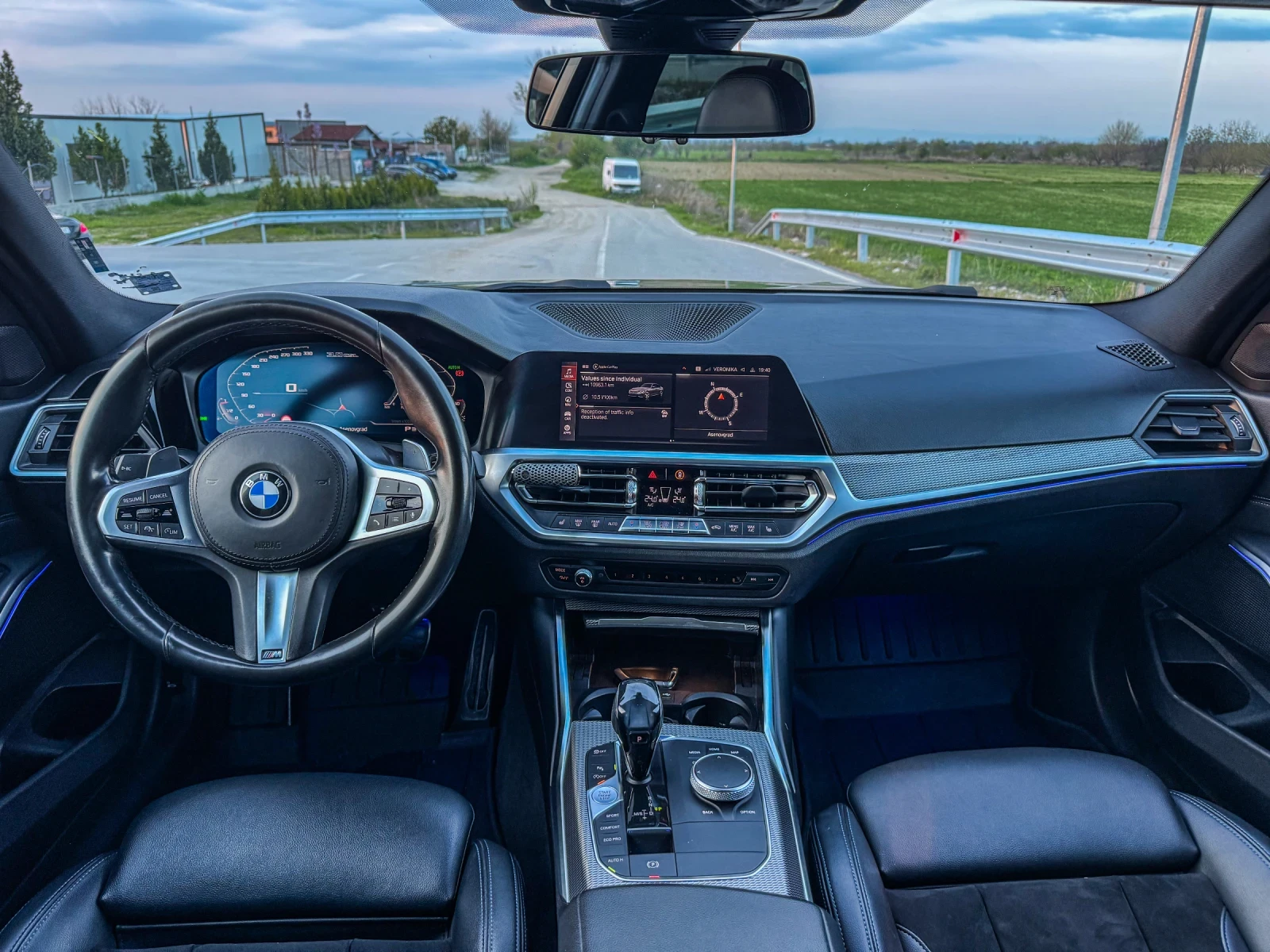 BMW 320 I M-SPORT FULL/Pack G-20 ОБСЛУЖЕН/ ПЪЛНО КАСКО - изображение 9