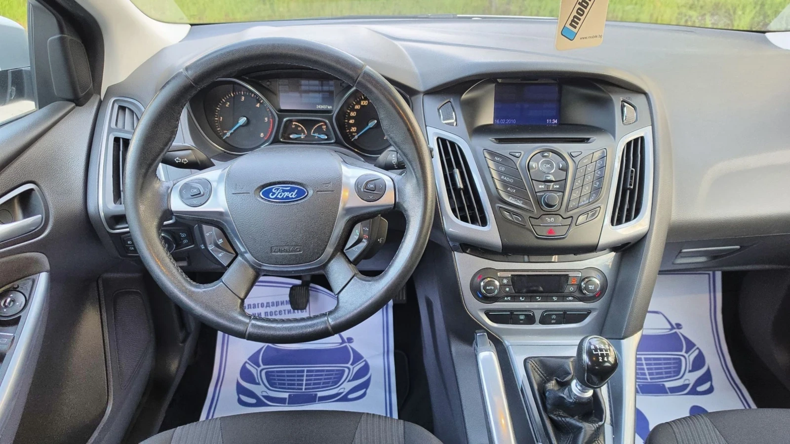 Ford Focus 1.6HDi 115k.c TITANIUM FaceLift 2013, снимка 10 - Автомобили и джипове - 54235319