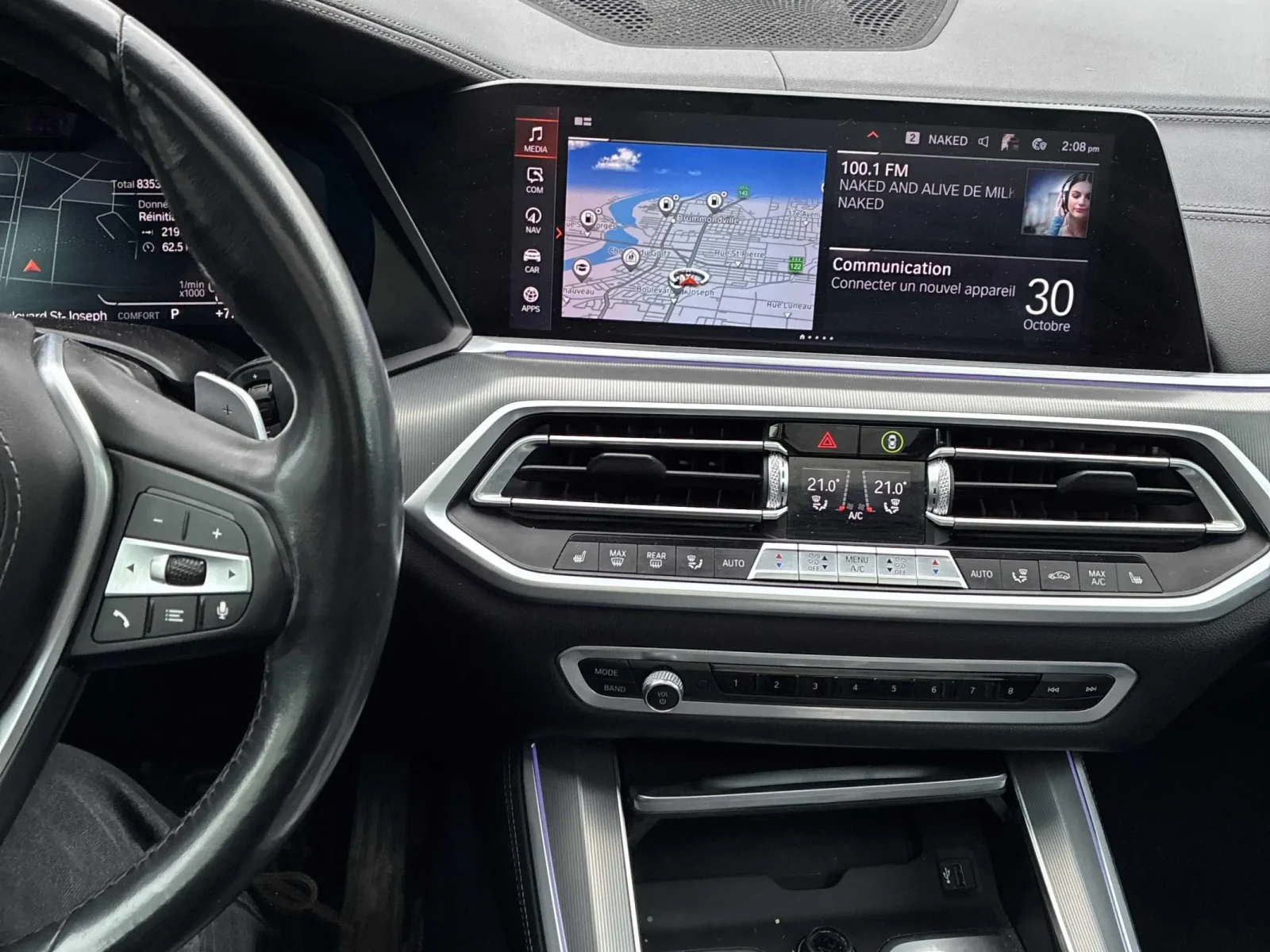 BMW X5 * 40i* CARFAX * БЕЗ ПЪРВОНАЧАЛНА ВНОСКА - изображение 9