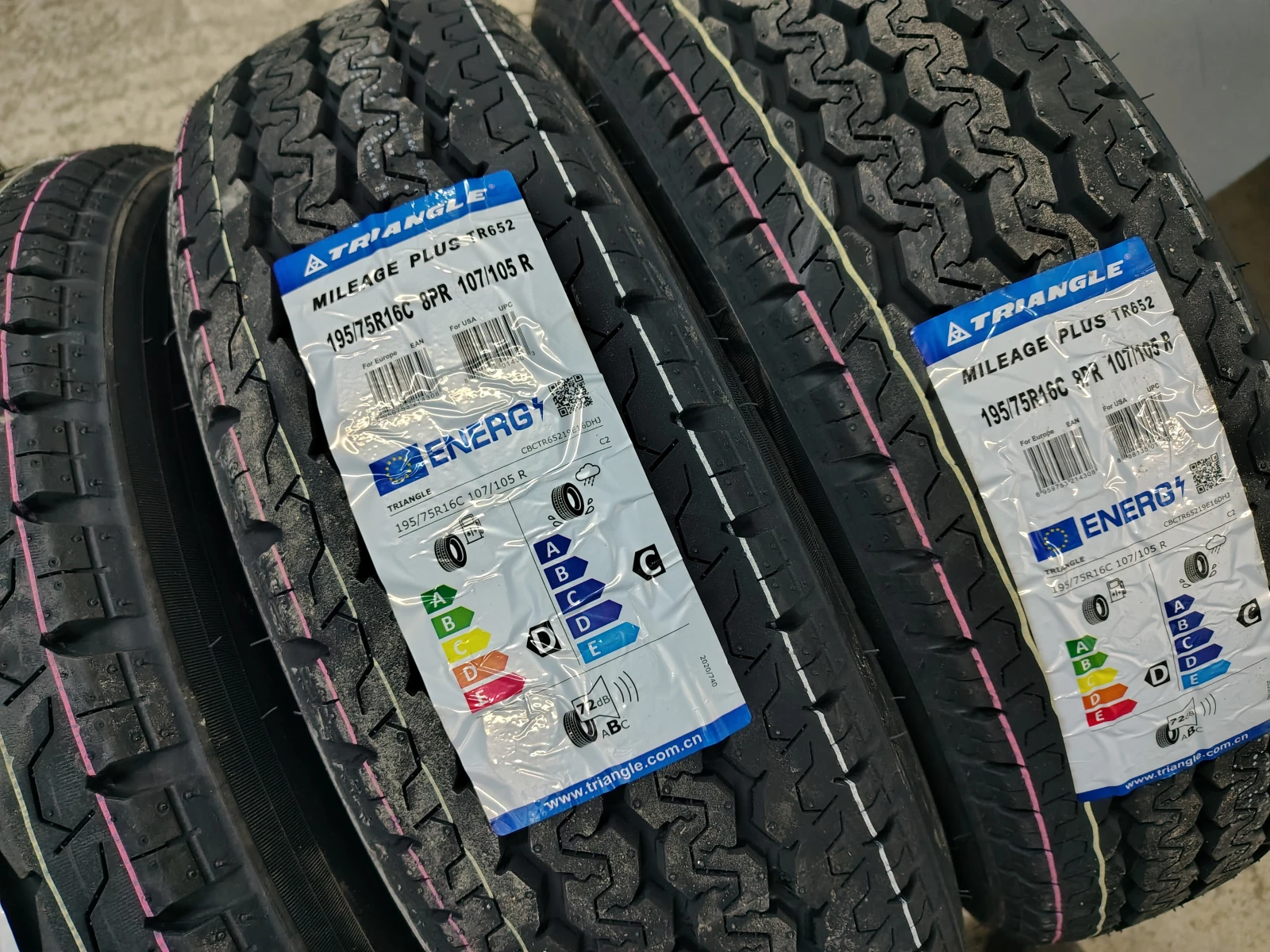 Гуми Летни 195/75R16, снимка 3 - Гуми и джанти - 55840193