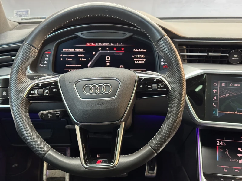 Audi S7 TDI* S-LINE* LASER* PANORAMA* 360CAM* DISTRONIC, снимка 9 - Автомобили и джипове - 48599326