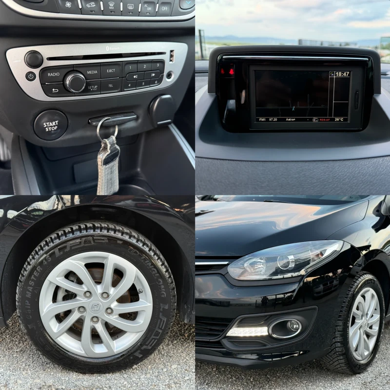 Renault Megane 1.5DCi, LED, * Навигация* Климатроник, Уникат!, снимка 17 - Автомобили и джипове - 50554040