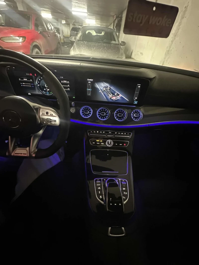 Mercedes-Benz E 53 AMG AMG-pkg* Night-pkg* 360View* Head-Up* Обдух* Burme, снимка 13 - Автомобили и джипове - 53133507