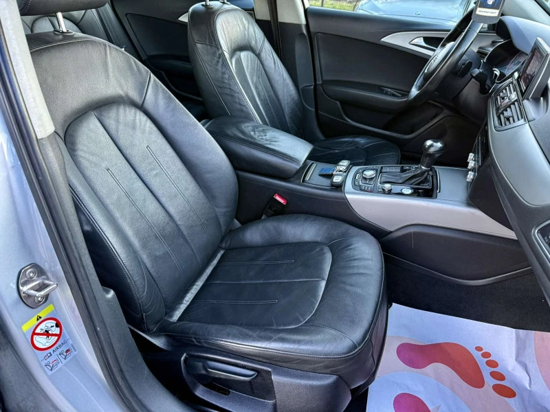 Audi A6 2.0TDI Euro-5B Автомат Кожа Нави , снимка 13 - Автомобили и джипове - 53504059