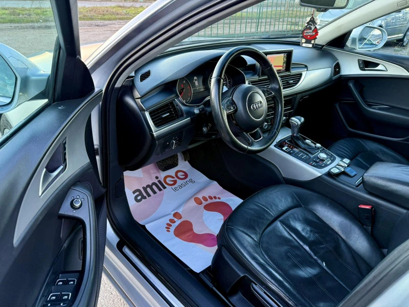 Audi A6 2.0TDI Euro-5B Автомат Кожа Нави , снимка 12 - Автомобили и джипове - 53504059