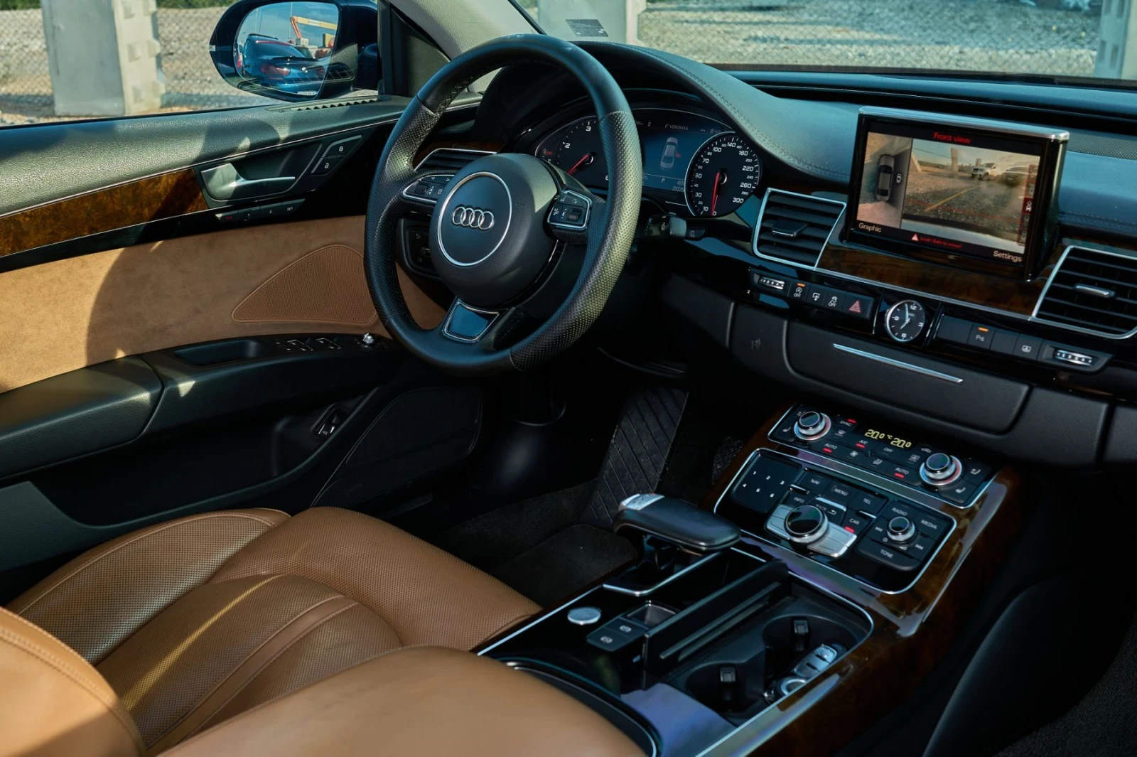 Audi A8 Matrix * Facelift * QUATTRO * 1ви собственик , снимка 12 - Автомобили и джипове - 54637484