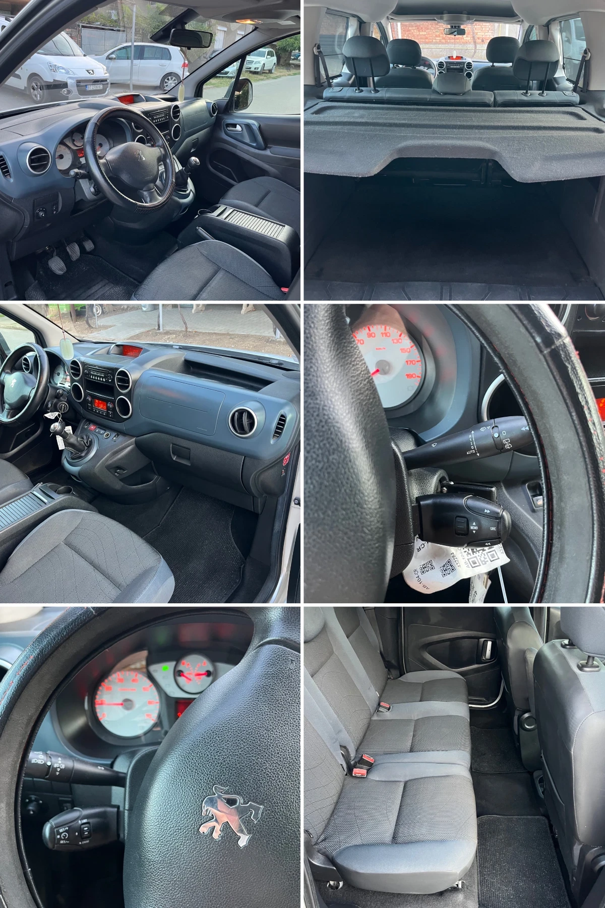 Peugeot Partner 1.6-92к.с , снимка 15 - Автомобили и джипове - 55551971