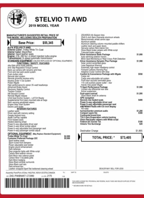 Alfa Romeo Stelvio * Ti * CARFAX * БЕЗ ПЪРВОНАЧАЛНА ВНОСКА - 39000 лв. / 19940.38 € - 40161864 15