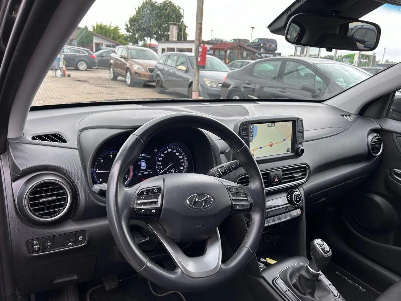 Hyundai Kona 1.6CRDI NAVI/KAMERA EURO 6 ЛИЗИНГ, снимка 12 - Автомобили и джипове - 45767528