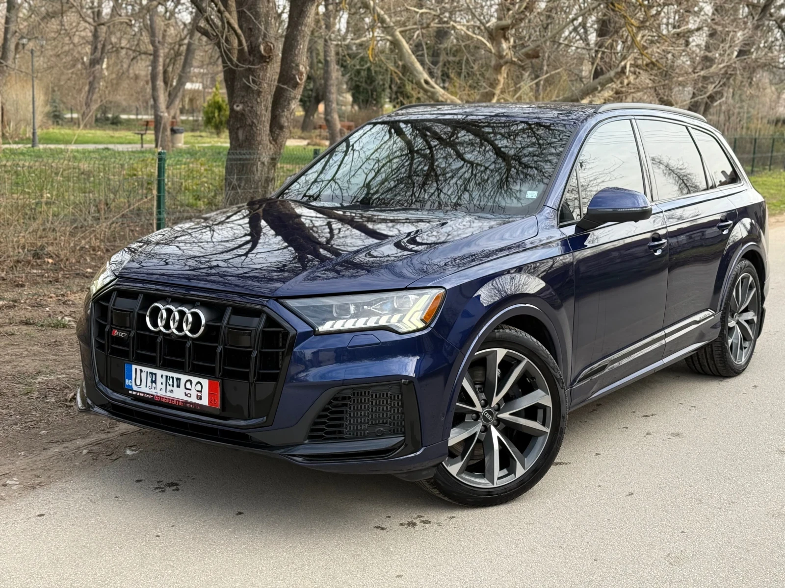 Audi SQ7 S-Line* 2021* 360* HUP* SOFTCL* PANO* DIST, снимка 4 - Автомобили и джипове - 54064812