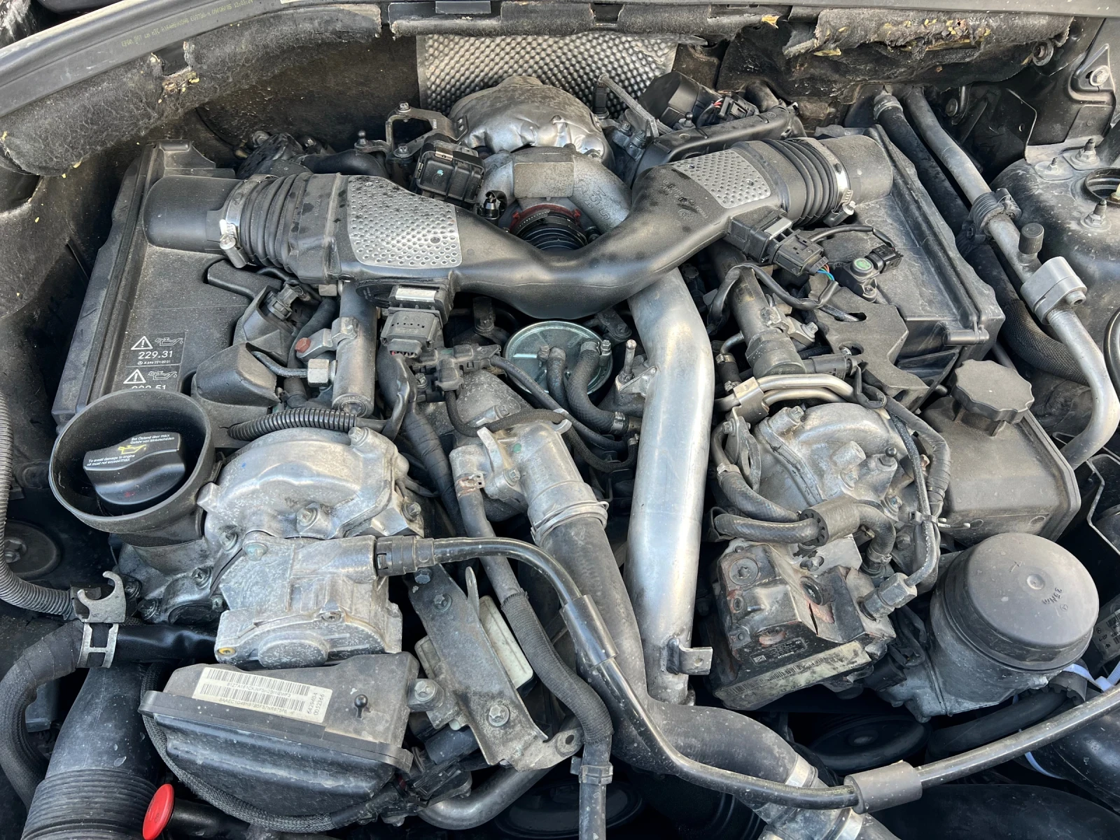 Mercedes-Benz ML 320 W164 320 CDI, снимка 12 - Автомобили и джипове - 54486868