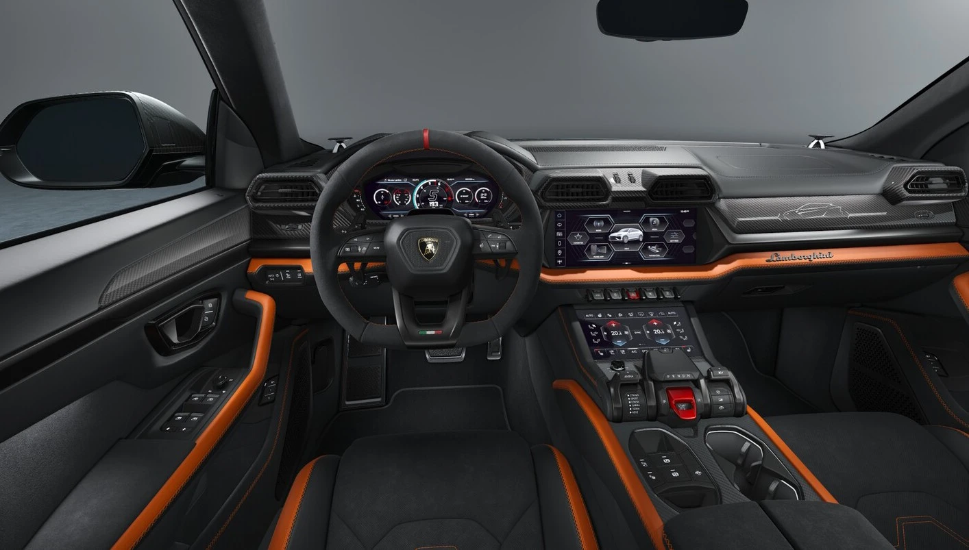 Lamborghini Urus SE Carbon Pano 3D Bang & Olufsen, снимка 4 - Автомобили и джипове - 54595886
