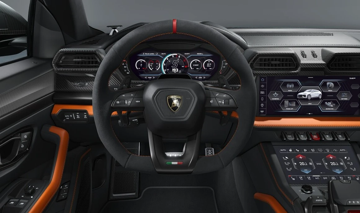 Lamborghini Urus SE Carbon Pano 3D Bang & Olufsen, снимка 5 - Автомобили и джипове - 54595886