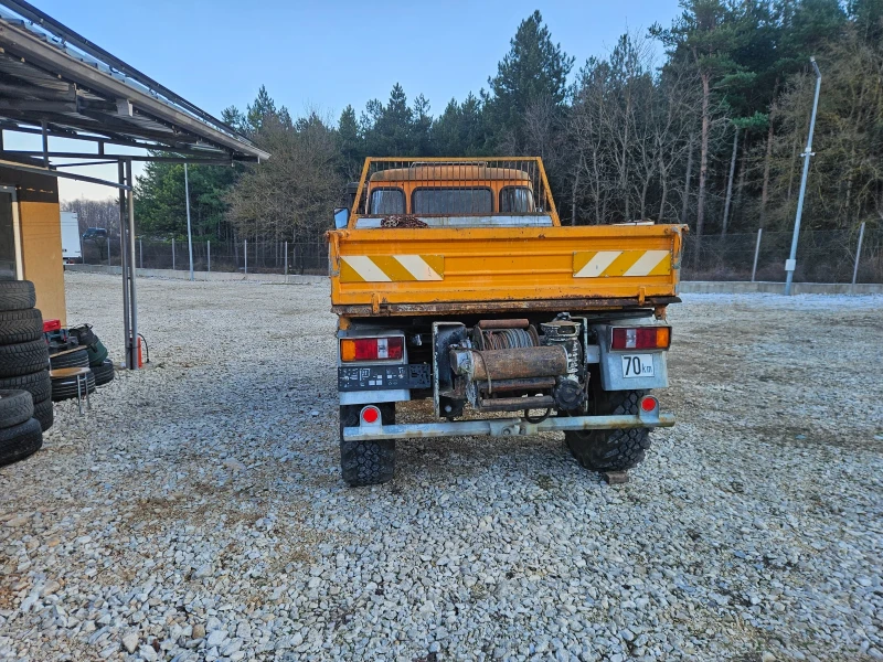 Mercedes-Benz UNIMOG 5000куб 3ст самосвал снегорин, снимка 6 - Камиони - 48742630