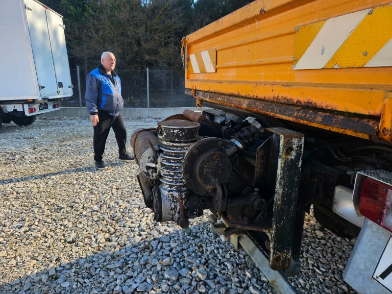 Mercedes-Benz UNIMOG 5000куб 3ст самосвал снегорин, снимка 10 - Камиони - 48742630