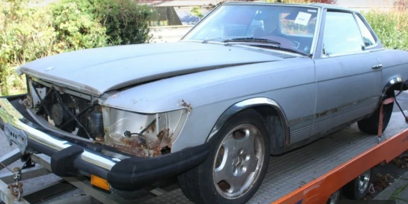 Mercedes-Benz SL 450, снимка 4 - Автомобили и джипове - 47943444