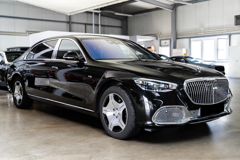 Mercedes-Benz S 680 MAYBACH 4-MATIC PANORAMA BURMESTER TV , снимка 2 - Автомобили и джипове - 52618935