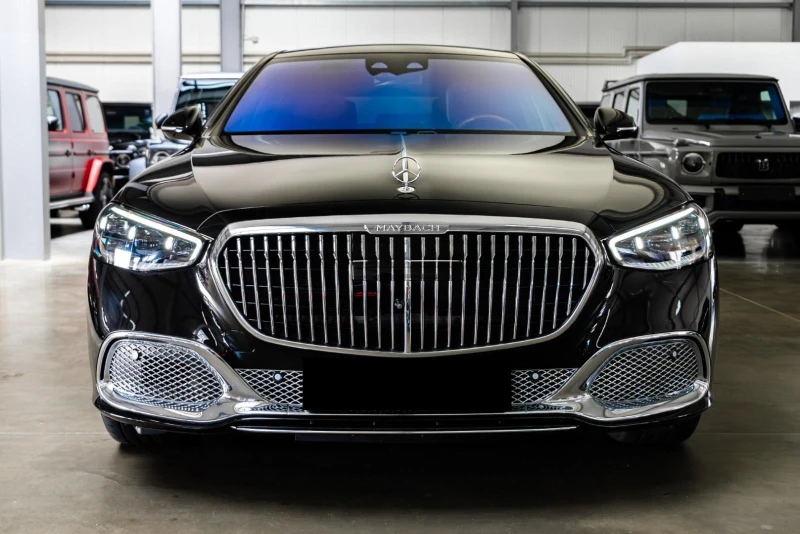 Mercedes-Benz S 680 MAYBACH 4-MATIC PANORAMA BURMESTER TV , снимка 3 - Автомобили и джипове - 52618935