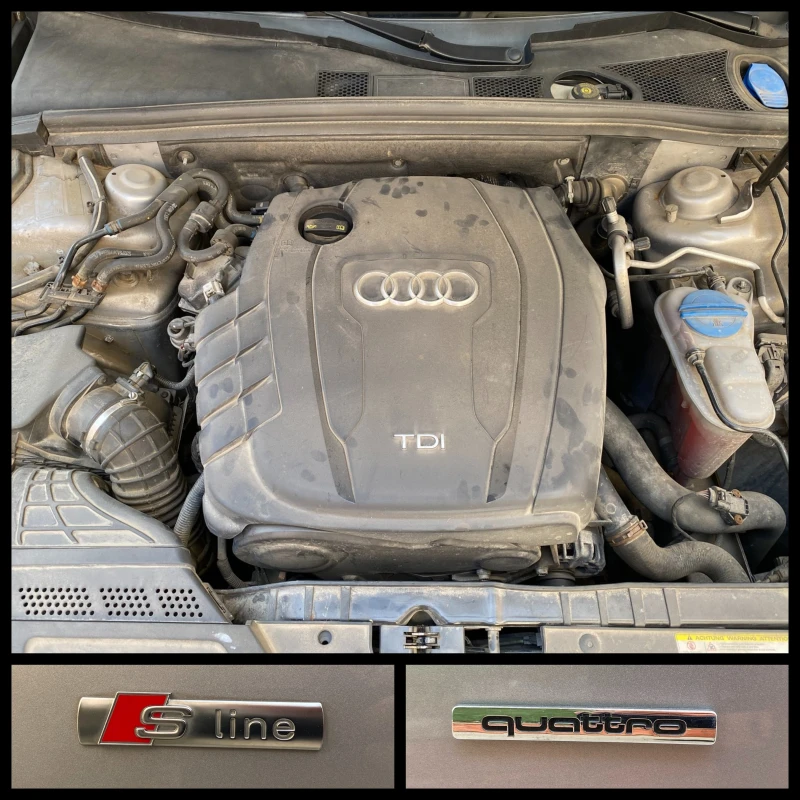 Audi A4 2.0TDI /S-line /Quattro /DISTRONIC /LED , снимка 15 - Автомобили и джипове - 53276000