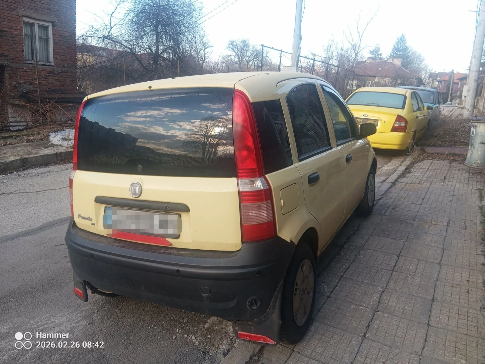 Fiat Panda 1.1 54к.с, снимка 3 - Автомобили и джипове - 54161299