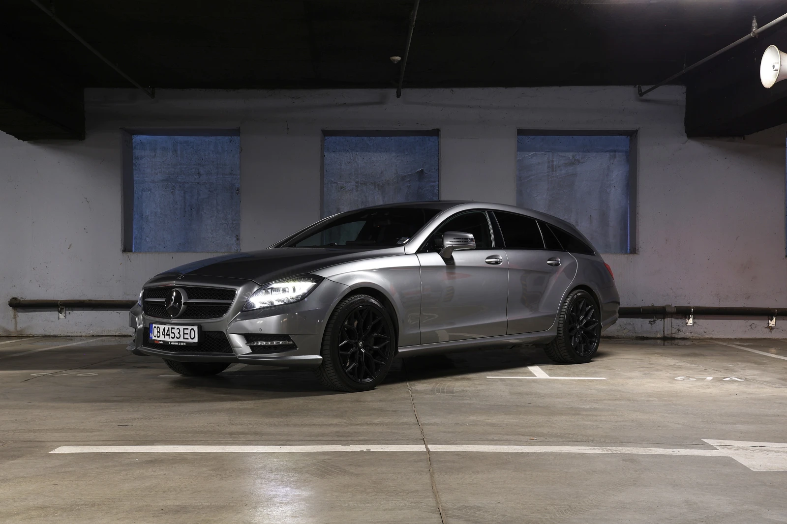 Mercedes-Benz CLS 350 AMG | Shooting Brake | Airmatic | Night Vision, снимка 7 - Автомобили и джипове - 54248014
