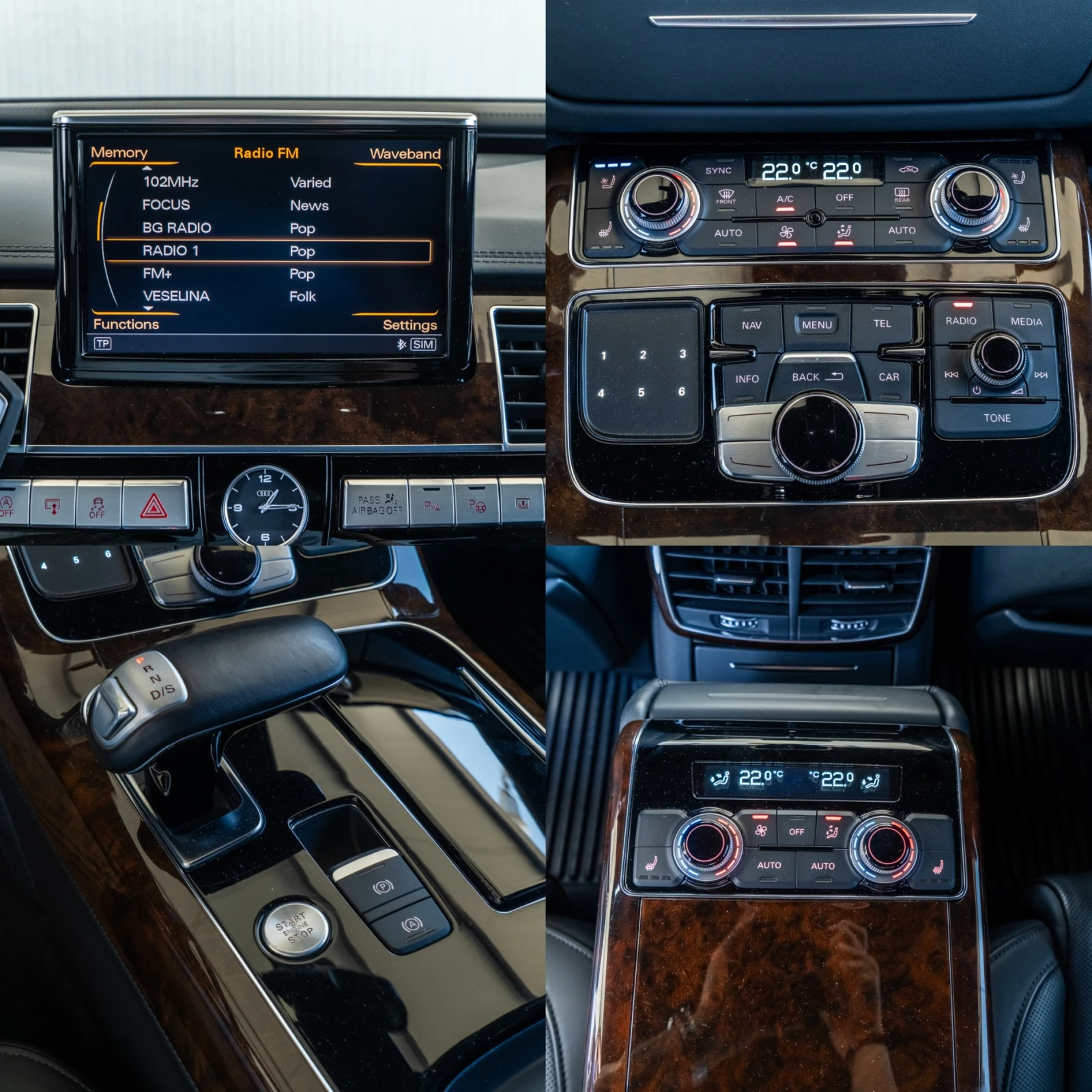 Audi A8 4.0TFSI = QUATTRO = 435HP = FULL MAX = ЛИЗИНГ, снимка 17 - Автомобили и джипове - 55315764