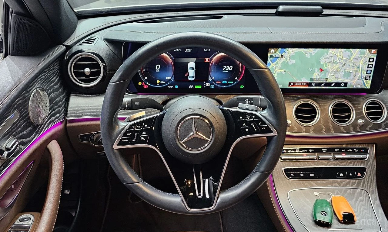 Mercedes-Benz E 350 4MATIC* BURMESTER* ОБДУХВАНЕ* ДИСТРОНИК* ХЕДЪП* 36, снимка 7 - Автомобили и джипове - 55927495