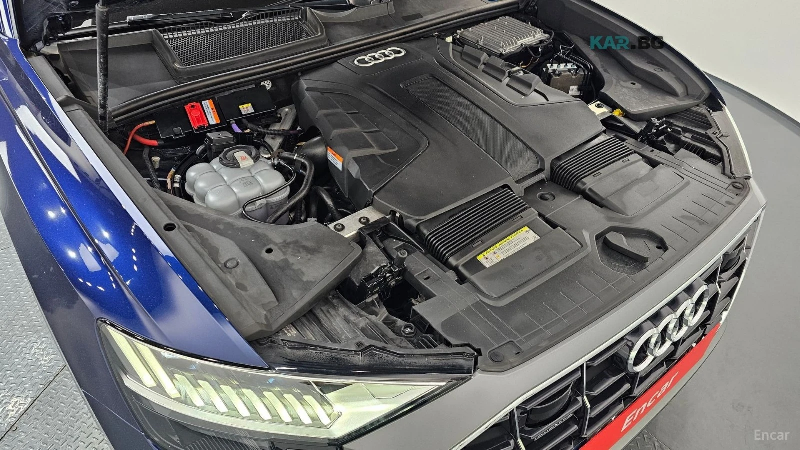 Audi Q8 4.5TDI QUATTRO* MATRIX* DISSTR* HEAD UP* ОБДУХВ* 3, снимка 4 - Автомобили и джипове - 54833313