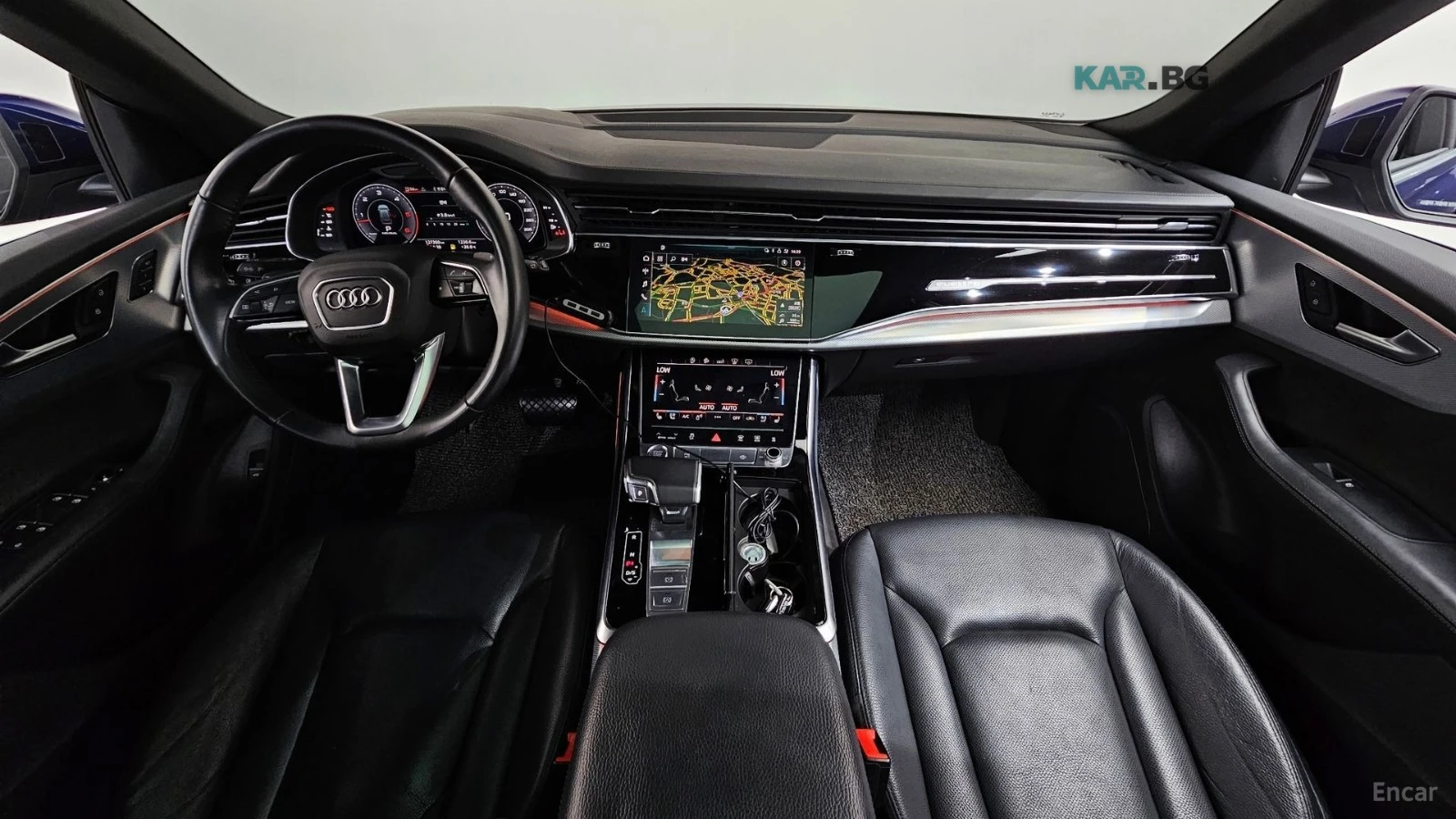 Audi Q8 4.5TDI QUATTRO* MATRIX* DISSTR* HEAD UP* ОБДУХВ* 3, снимка 5 - Автомобили и джипове - 54833313