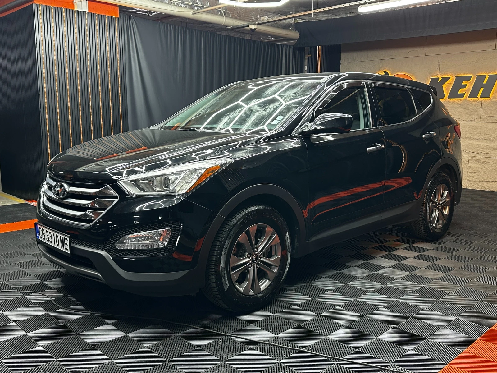 Hyundai Santa fe 2.4i 193 к.с./Автомат/4х4/Блокаж/137000км!, снимка 3 - Автомобили и джипове - 56231149