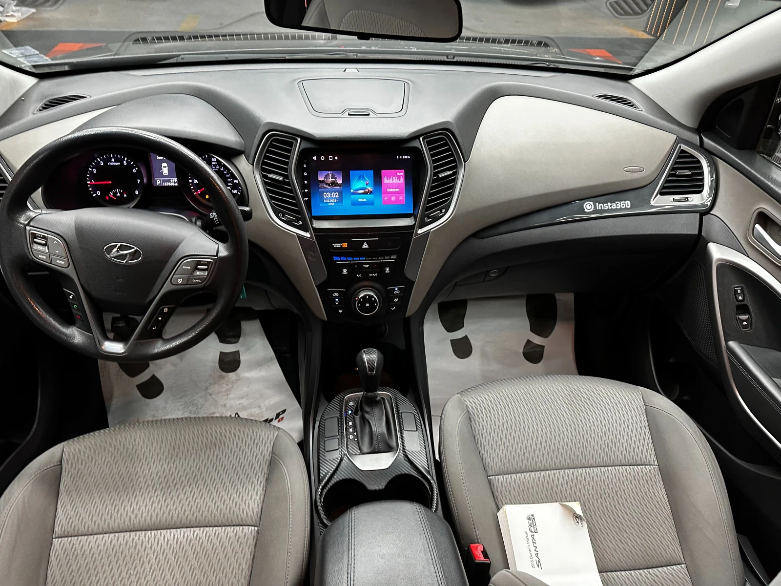 Hyundai Santa fe 2.4i 193 к.с./Автомат/4х4/Блокаж/137000км!, снимка 10 - Автомобили и джипове - 56231149