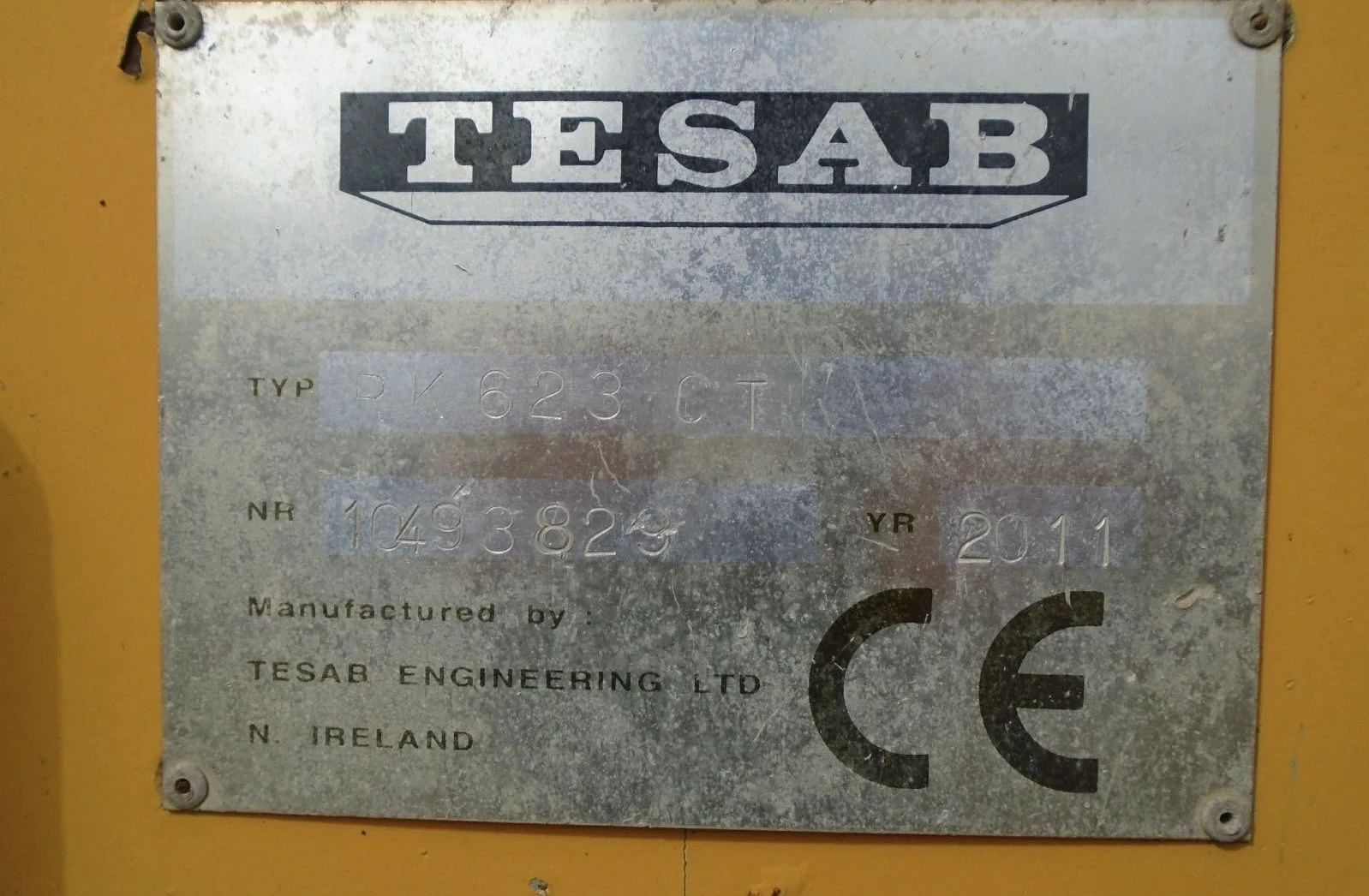 Машини за насипни материали Друга Tesab RK623CT, снимка 10 - Индустриална техника - 56126776