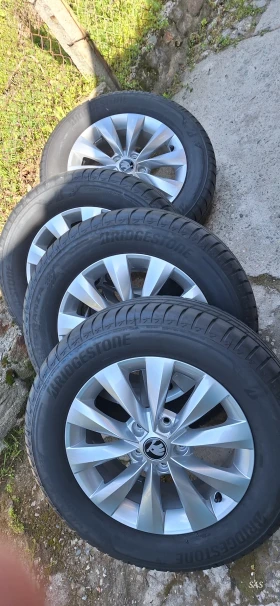 Гуми с джанти Bridgestone 215/60R16, снимка 1