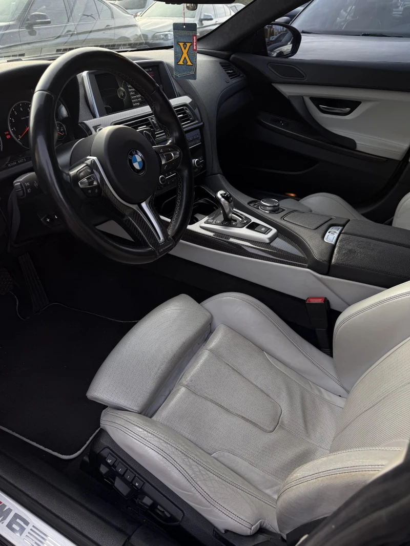BMW M6 GRAN COUPE* KEYLESS* 360CAM АвтоКредит(ЦЕНА ДО БГ), снимка 9 - Автомобили и джипове - 53570598