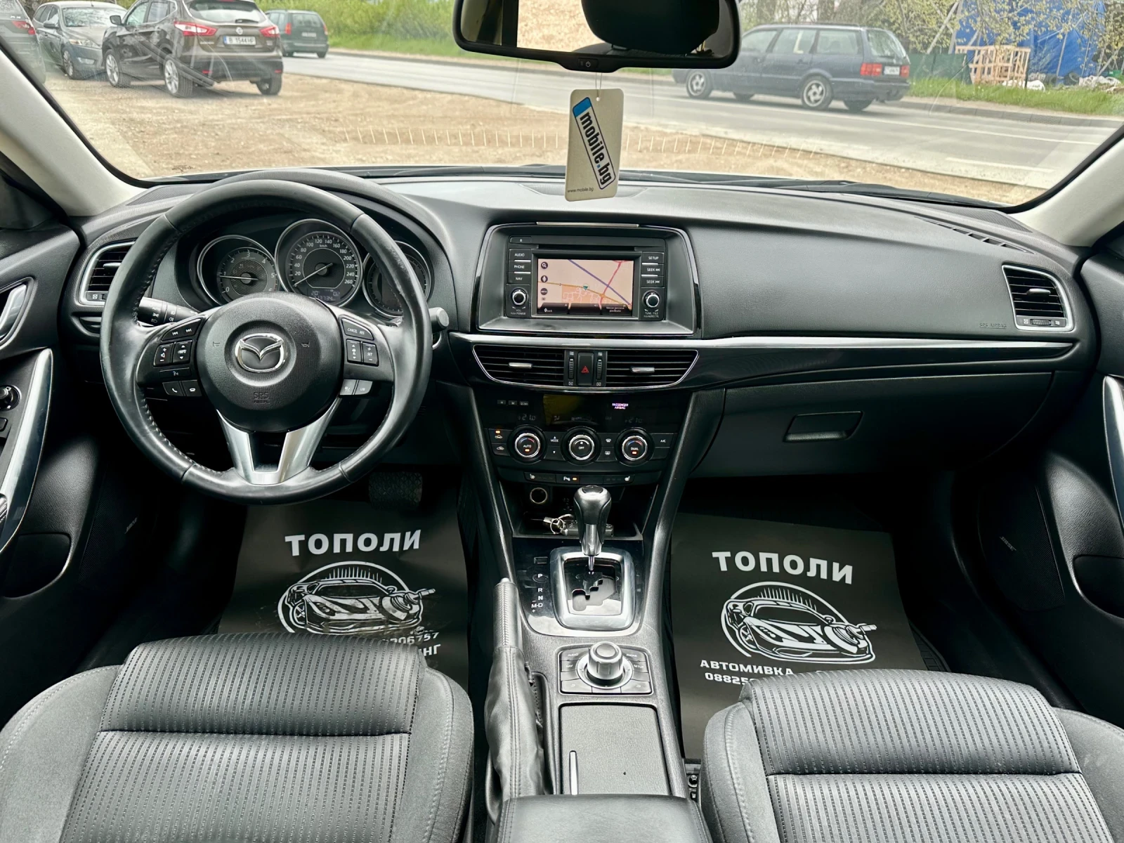 Mazda 6 2.2d-175k! Automatic! Keyless Go! Led! BiXenon! F1 - изображение 9