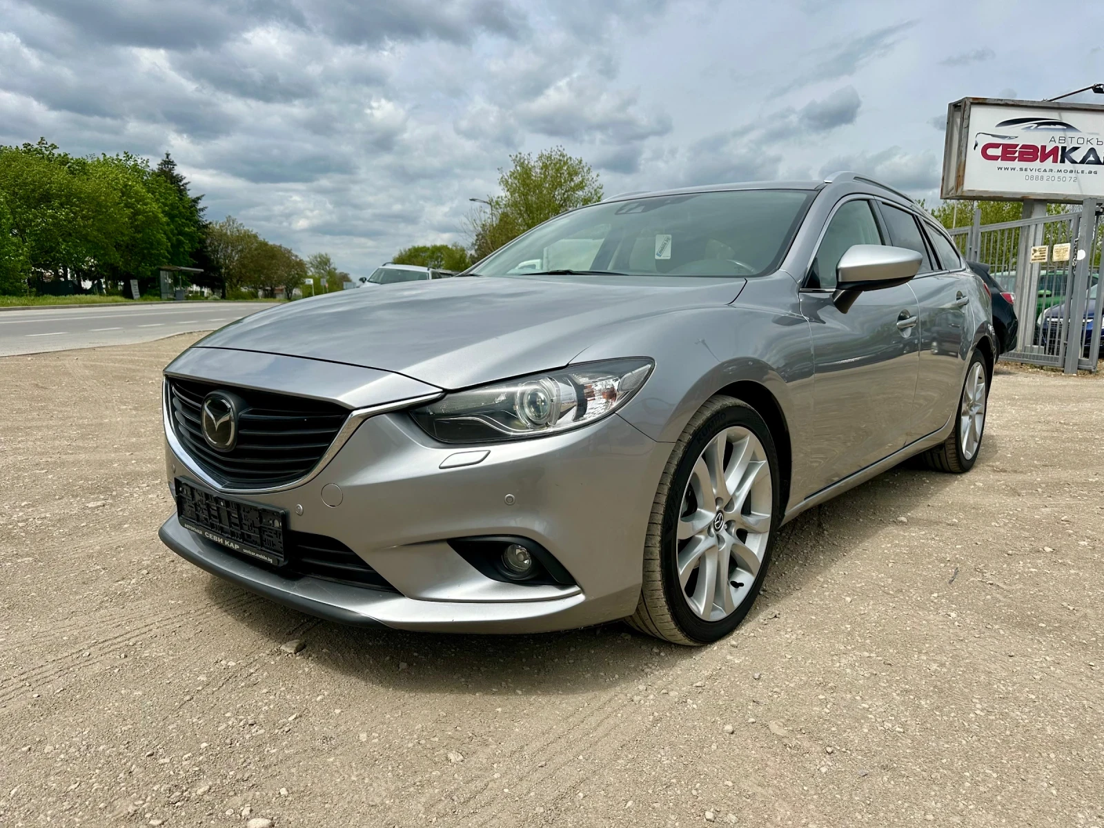 Mazda 6 2.2d-175k! Automatic! Keyless Go! Led! BiXenon! F1 - изображение 3