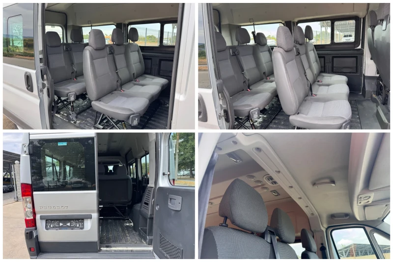 Peugeot Boxer 2.2HDI 120кс 8+ 1 ТОВАРОПЪТНИЧЕСКИ* ПЕРФЕКТЕН* , снимка 15 - Бусове и автобуси - 51201915