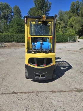 Мотокар Hyster 2тона , газ , своб.ход+ изравнител + позиционер, снимка 6