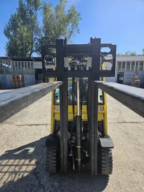 Мотокар Hyster 2тона , газ , своб.ход+ изравнител + позиционер, снимка 2