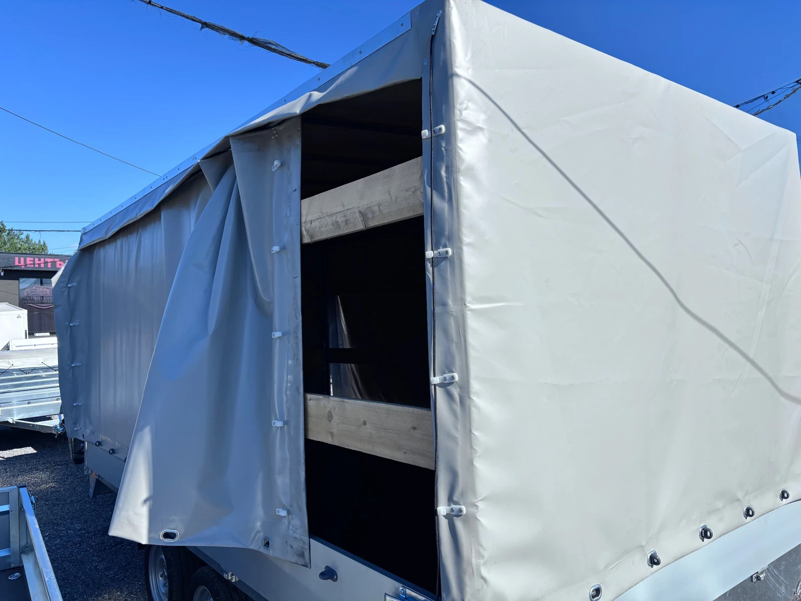 За автомобил Agados РЕМАРКЕ REPO CARGO 4x2 m 3500 kg, снимка 6 - Ремаркета - 55673971