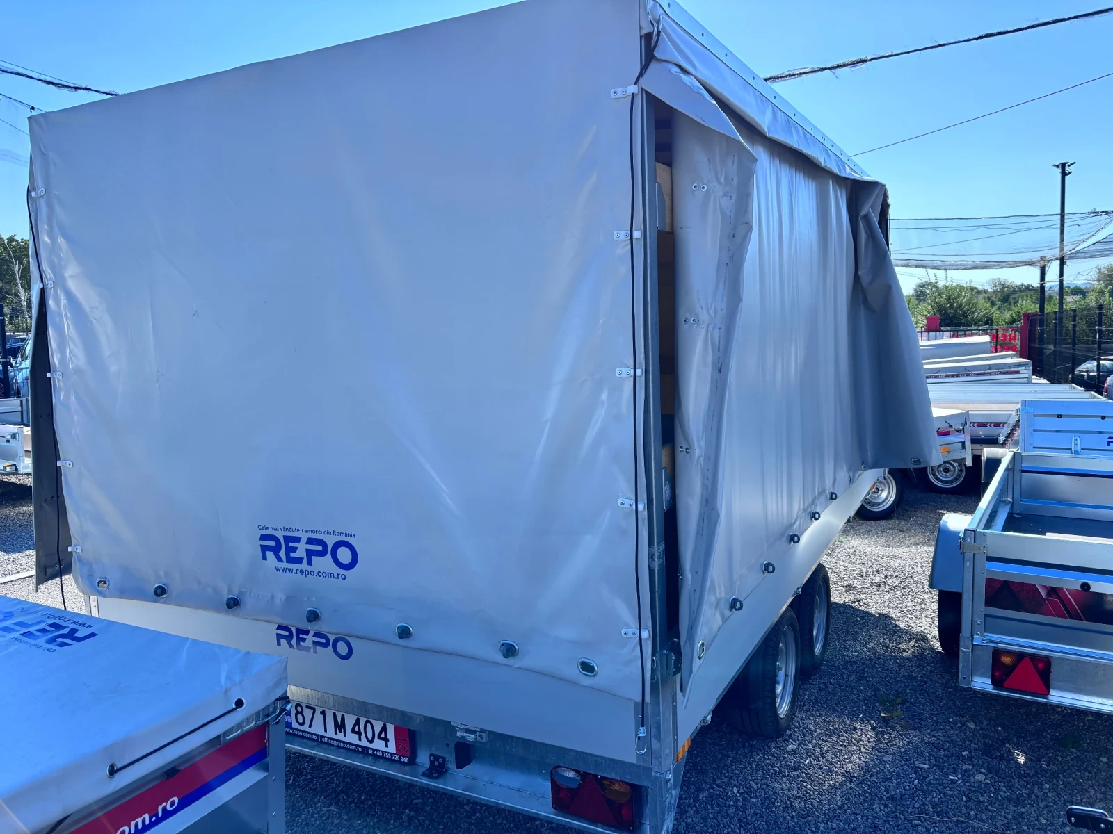 За автомобил Agados РЕМАРКЕ REPO CARGO 4x2 m 3500 kg, снимка 7 - Ремаркета - 55673971