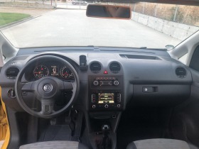 VW Caddy 1.6 TDI Kasten N1*КОЖА*НАВИ*ПОДГРЕВ*, снимка 14