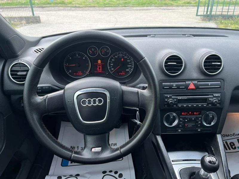 Audi A3 2.0TDI S-line Panorama QUATTRO, снимка 12 - Автомобили и джипове - 44975387