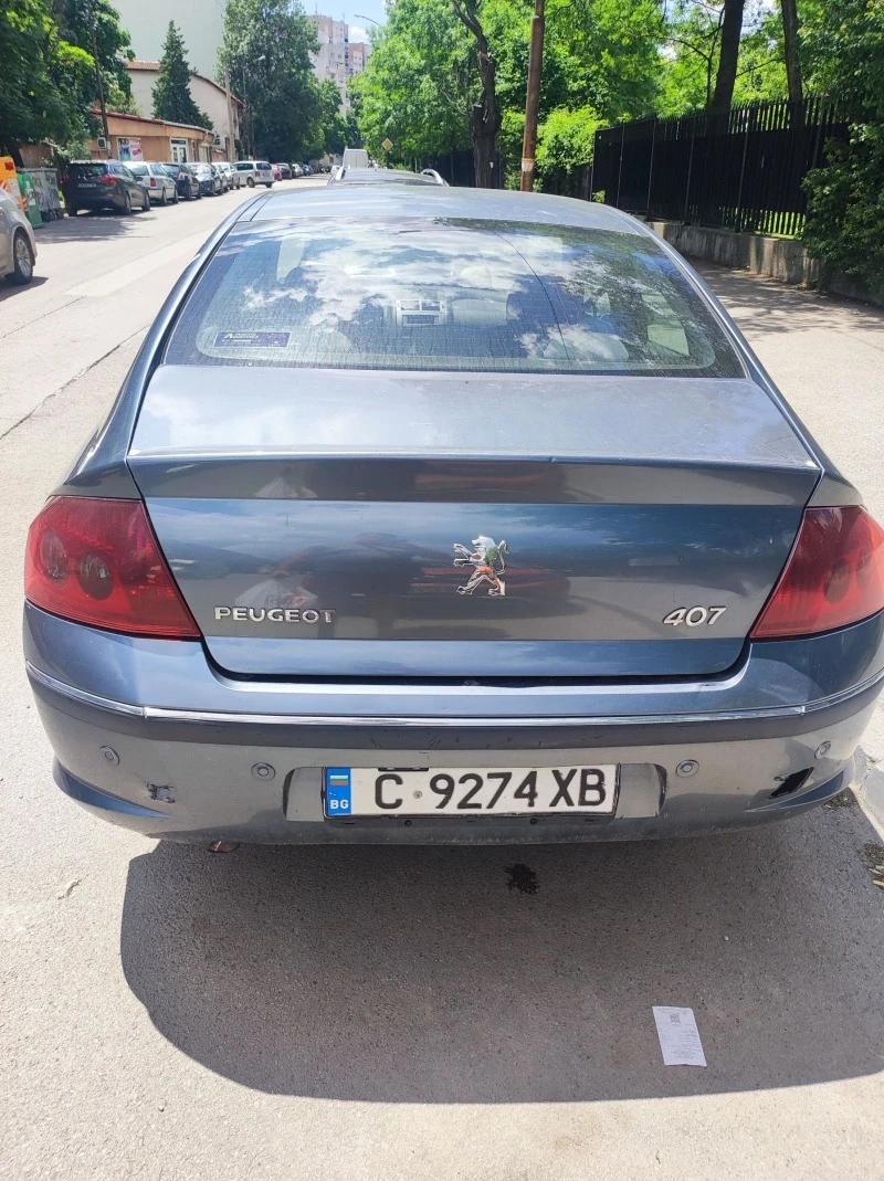 Peugeot 407, снимка 3 - Автомобили и джипове - 45931235