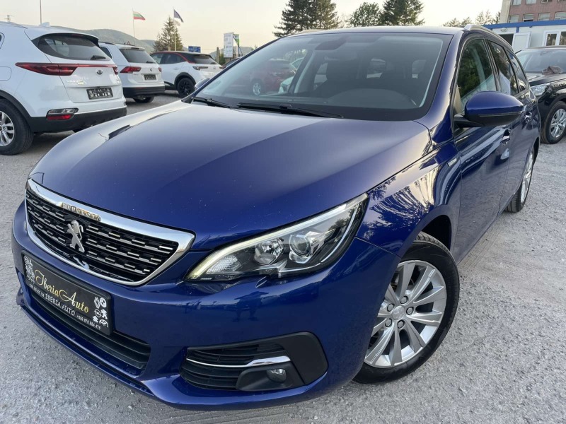 Peugeot 308 1.5 blueHDI 100 * ALLURE * NAVI * LED * EURO 6 * , снимка 1 - Автомобили и джипове - 46433896