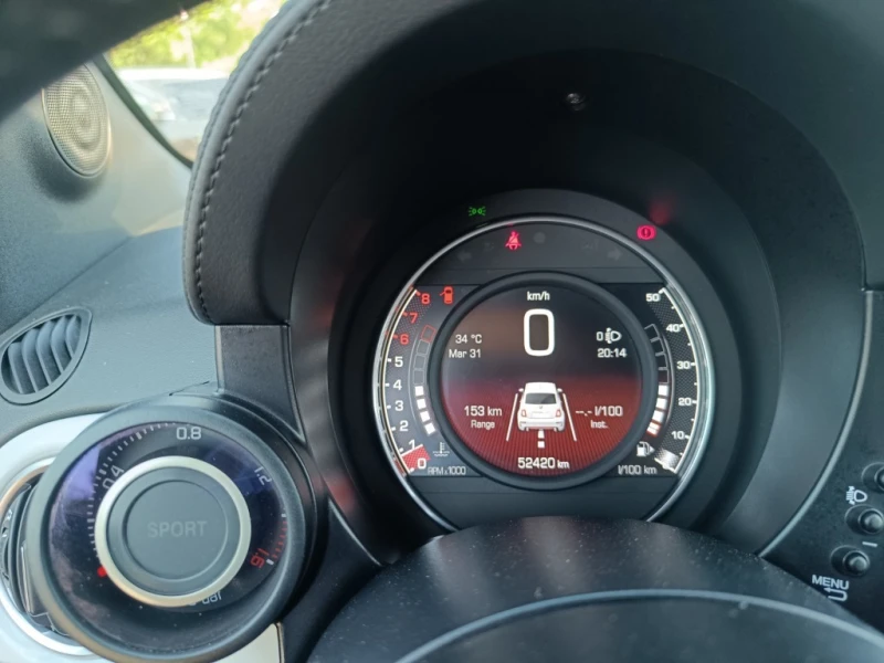 Fiat 500 ABARTH 595, снимка 12 - Автомобили и джипове - 51444894