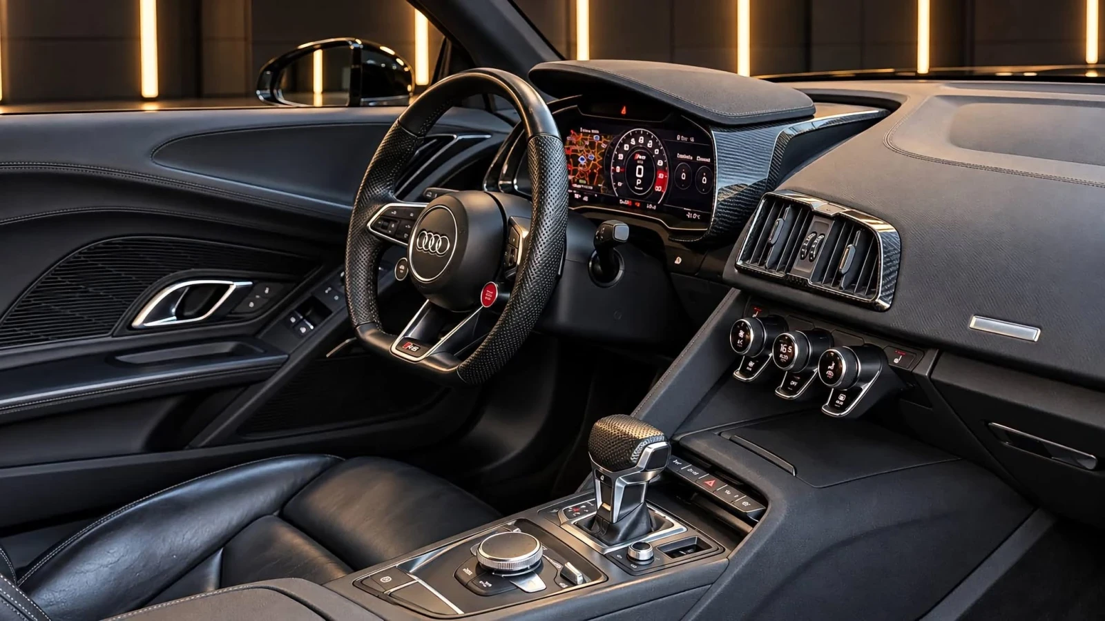 Audi R8 V10 RWD CARBON PACK CERAMIC B&O ������ 100% | Mobile.bg � ����������� 16