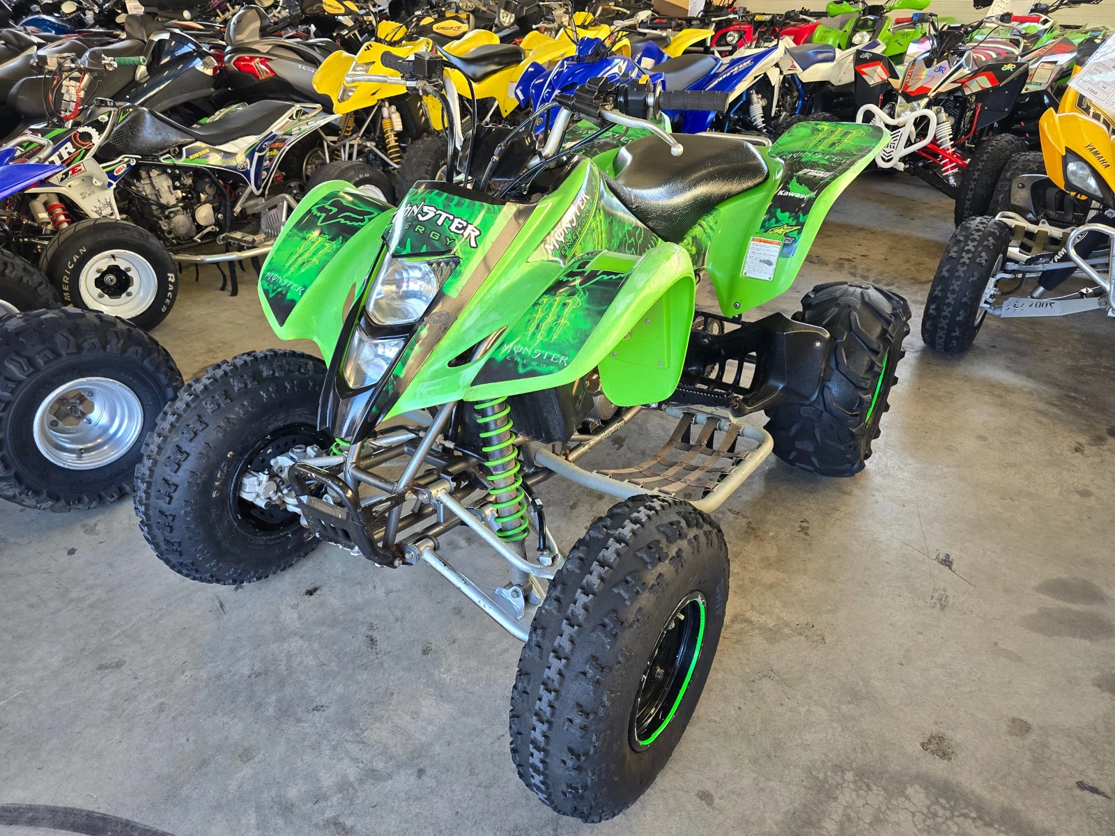 Kawasaki Kfx 400сс, 2007г., снимка 8 - Мотоциклети и мототехника - 53877917