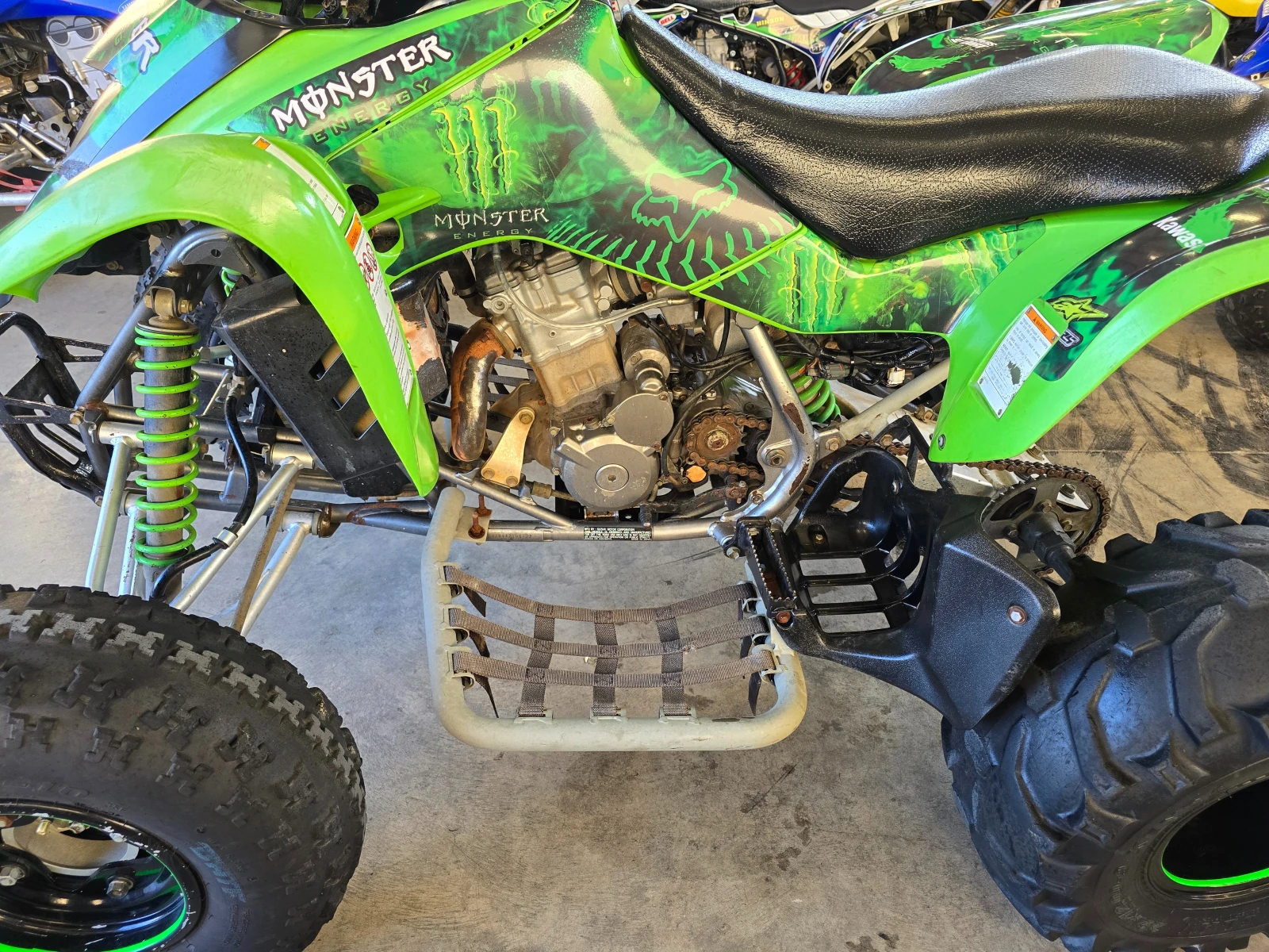 Kawasaki Kfx 400сс, 2007г., снимка 14 - Мотоциклети и мототехника - 53877917